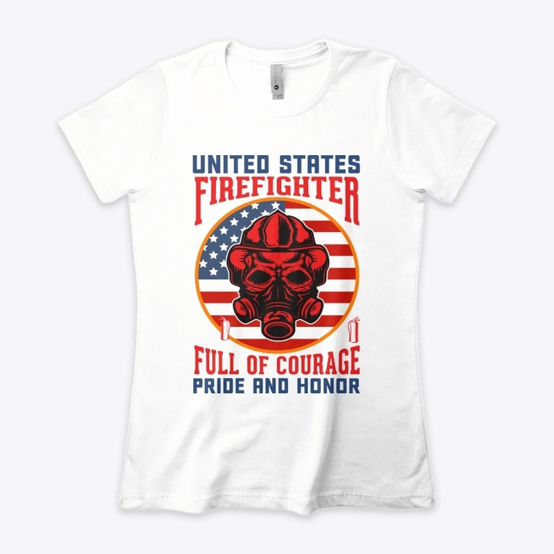 fire fighter t shirt uk