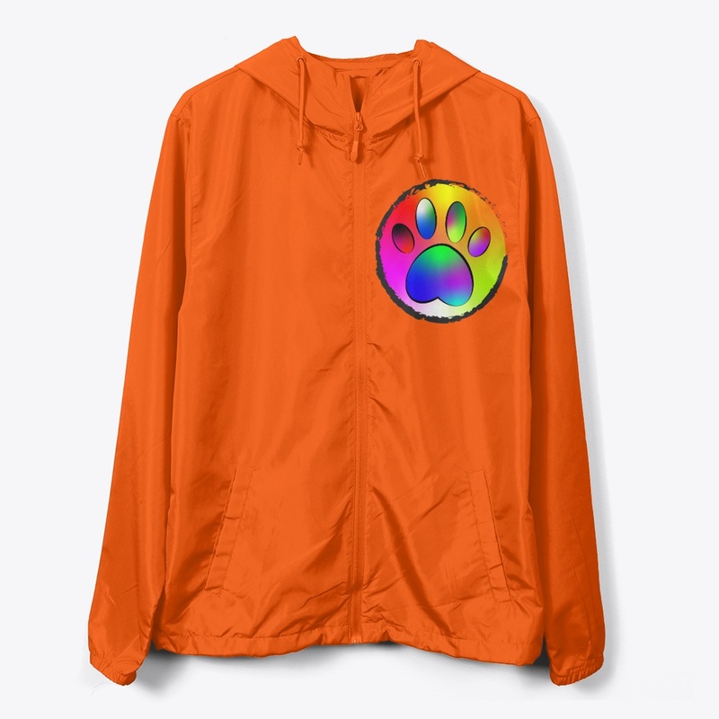 Rainbow Paw print