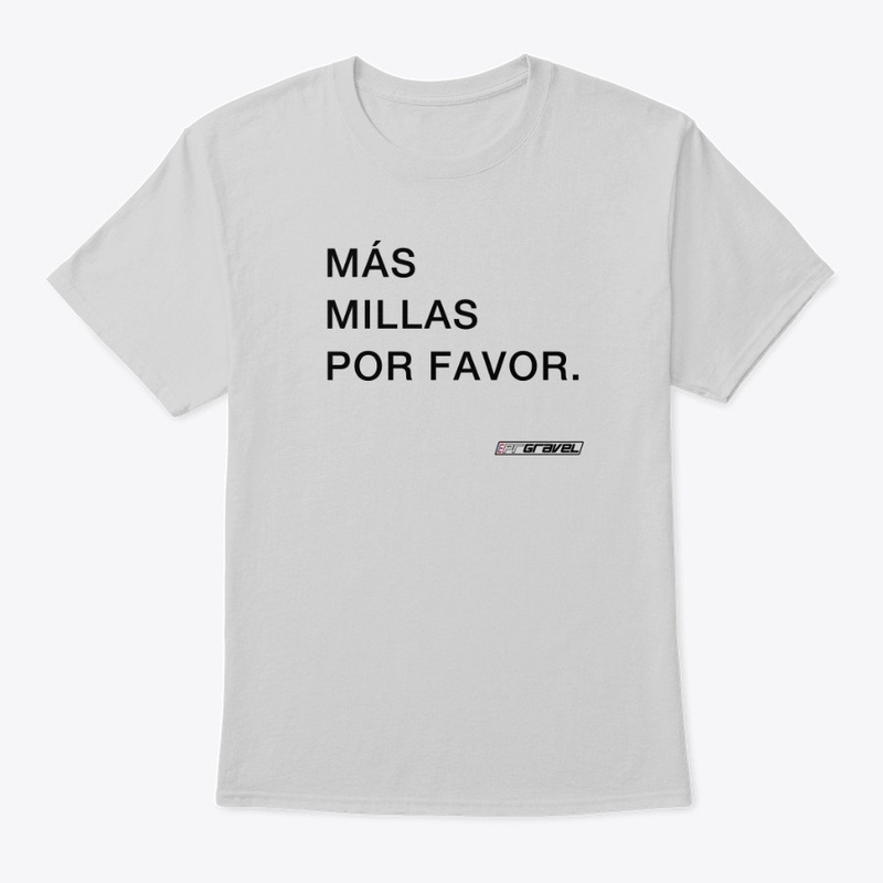 Más Millas Por Favor - Black Text