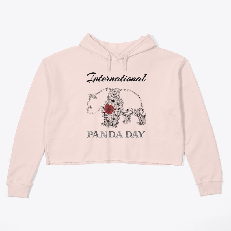mandala flower panda -panda day