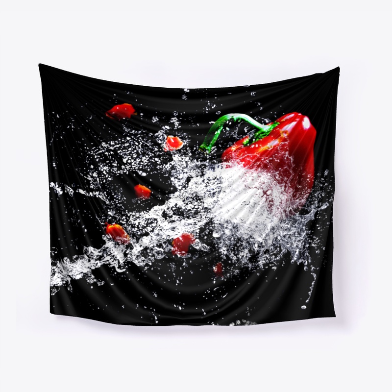 Paprika vegetables tapestry