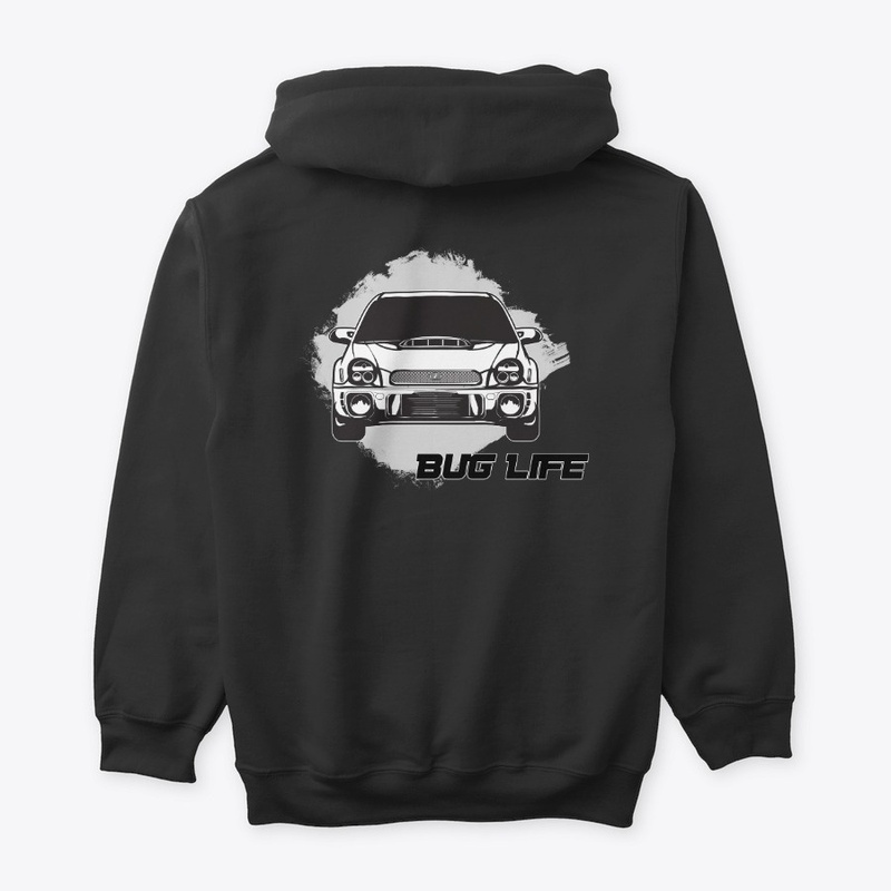 "BUG LIFE" Gray BG HOODIE