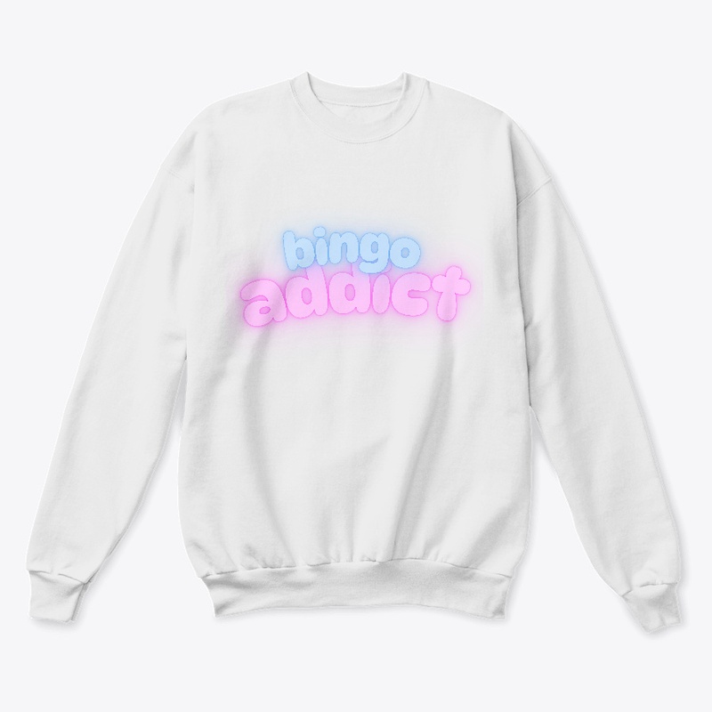 Bingo Addict Blue and Pink 