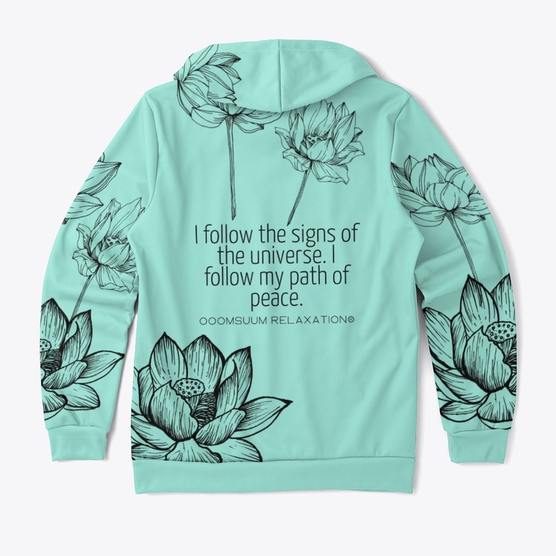 Follow the path♥ Lotus Hoodie