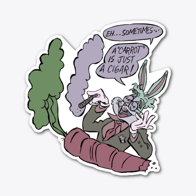 sometimes a carrot is just a cigar......