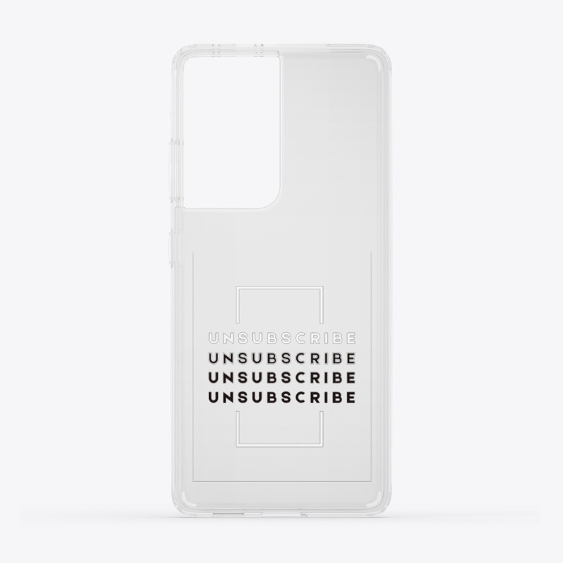 UNSUBSCRIBE GREAT T-SHIRT DESIGN