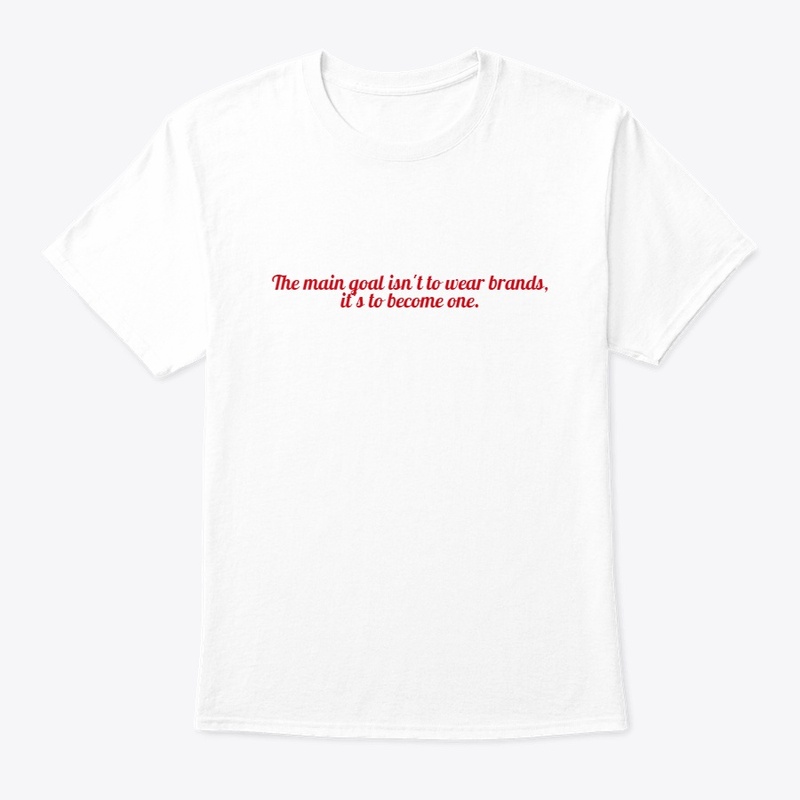 simple and minimalist t-shirt with quote