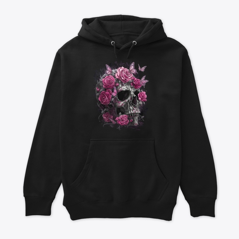 Romantic Gothic Skull