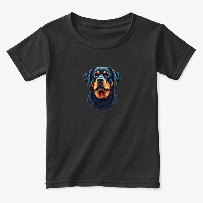 Beautiful Rottweiler Illustration