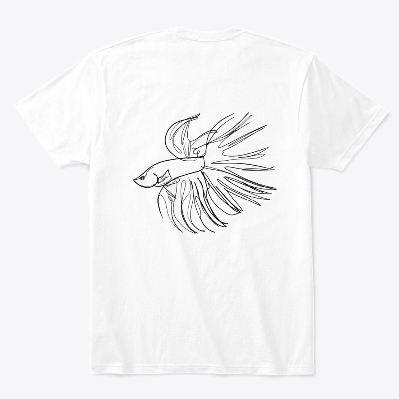 Minimalistic Crowntail Betta