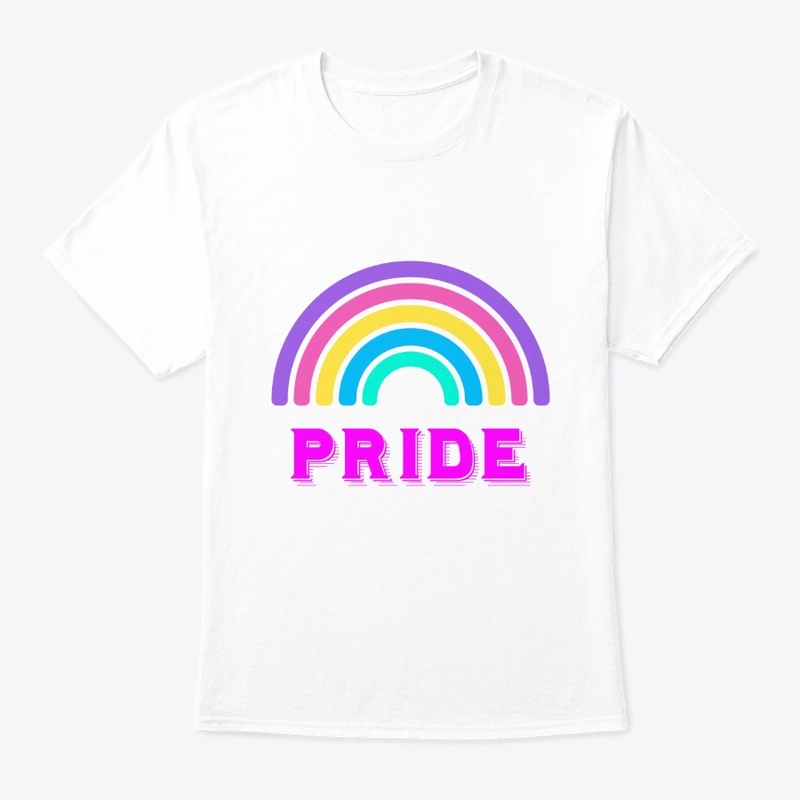 Prideful Rainbow Celebrating Pride Month