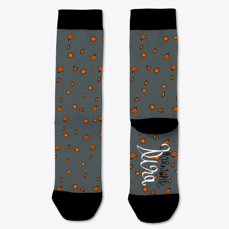 Gem Socks Orange