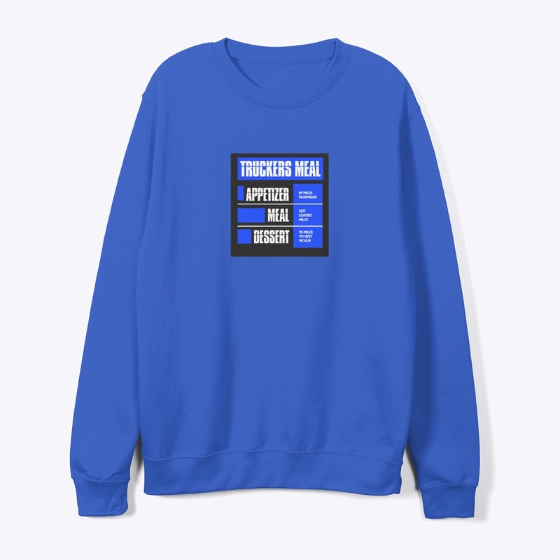Truckers meal blue