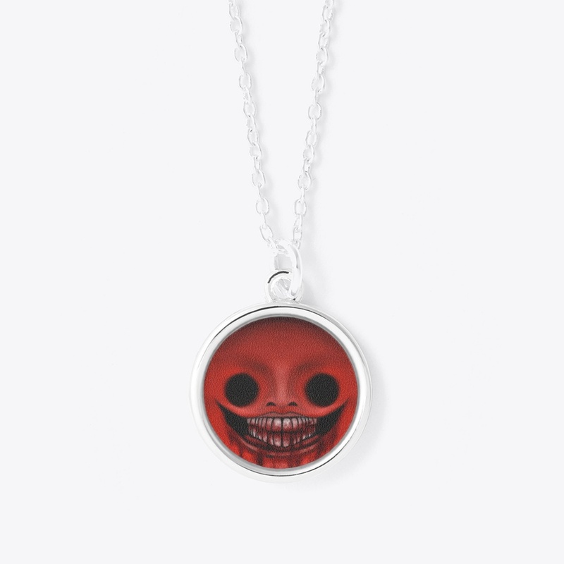Creepy Face Pendant