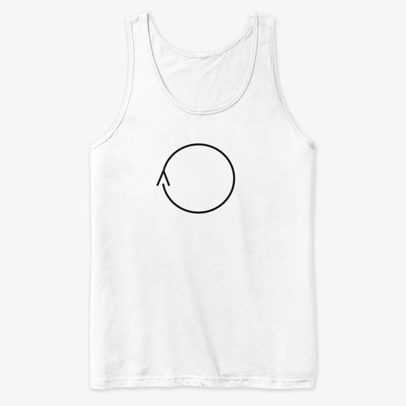 Black Minimalist Ouroboros