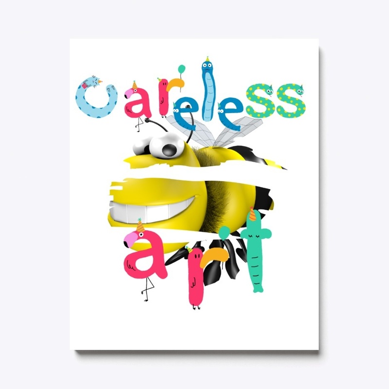 bee careless art