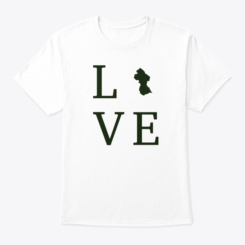 Guyana Love All Black