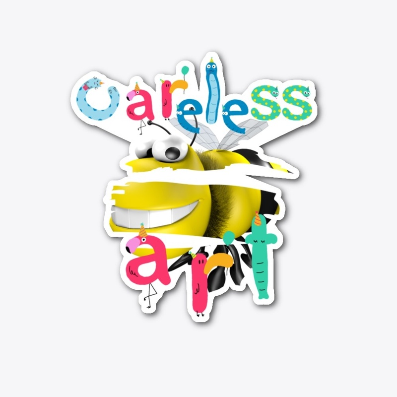 bee careless art