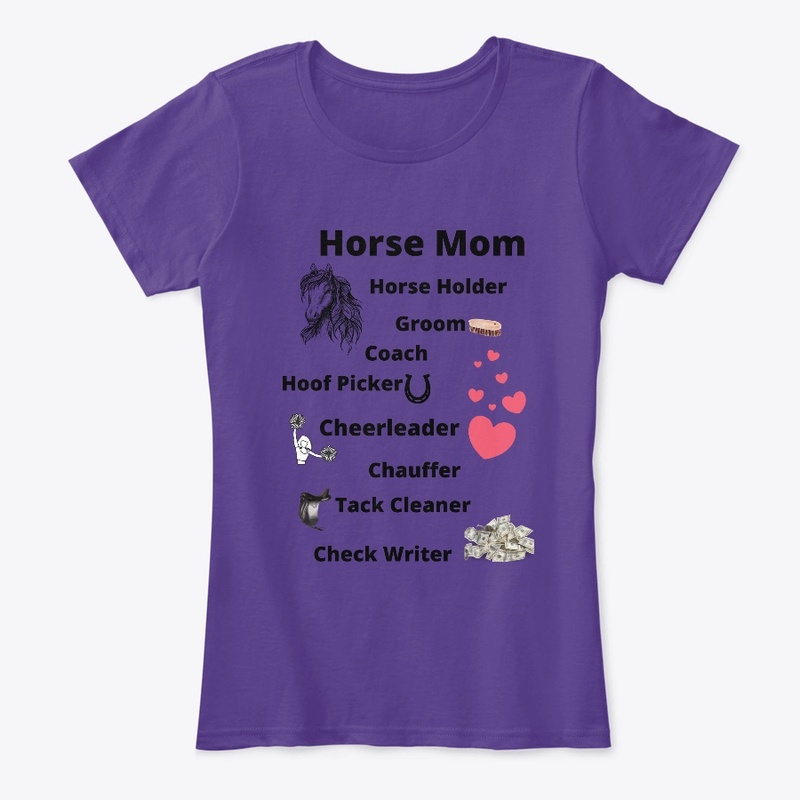 Horse Mom Tee Shirt