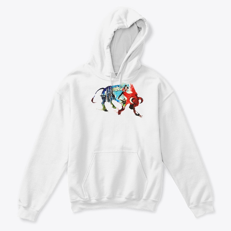 Spain Bull Vintage Travel Watercolor