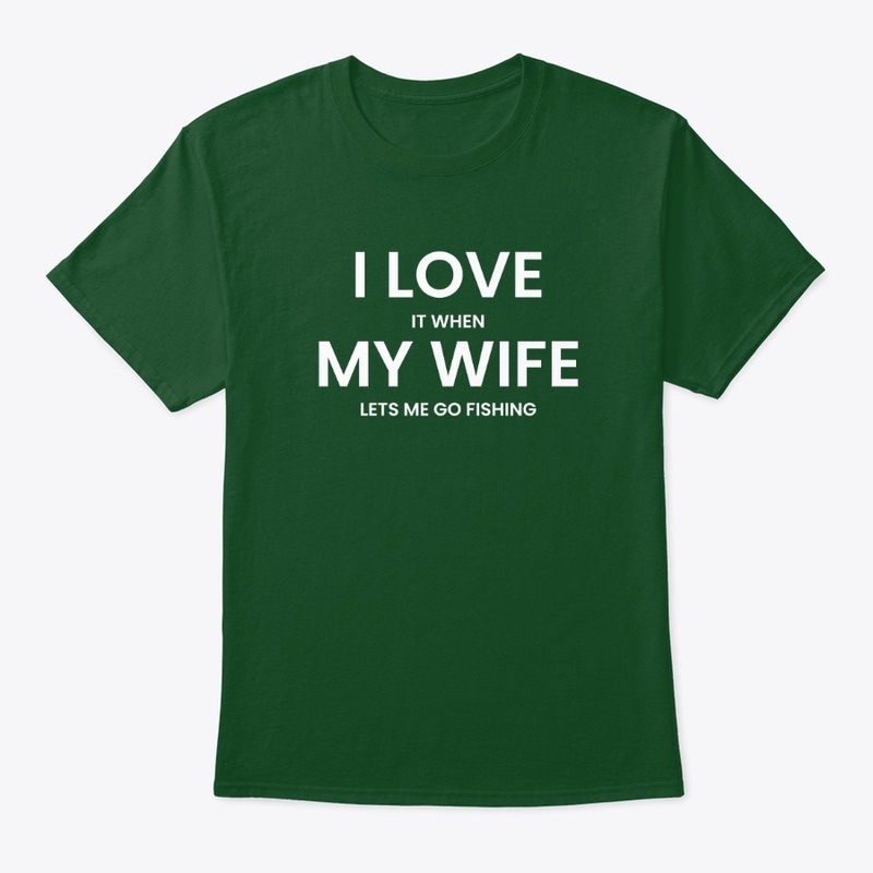 Fishing Love My Wife