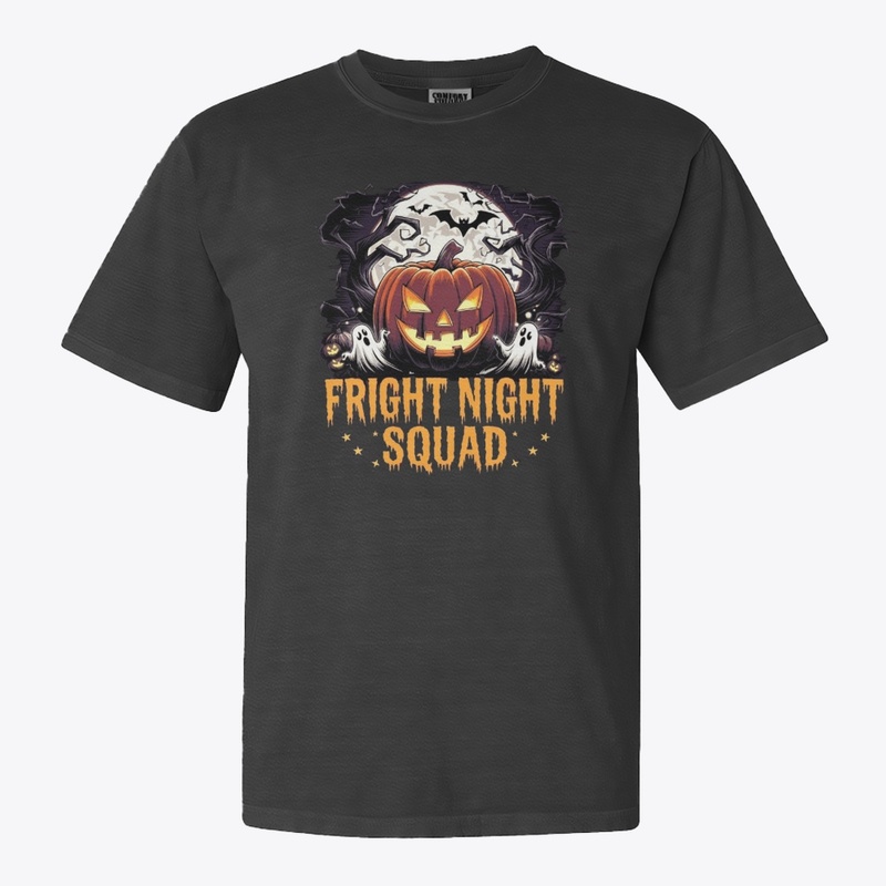 "Fright Night Squad | Halloween Pumpkin"