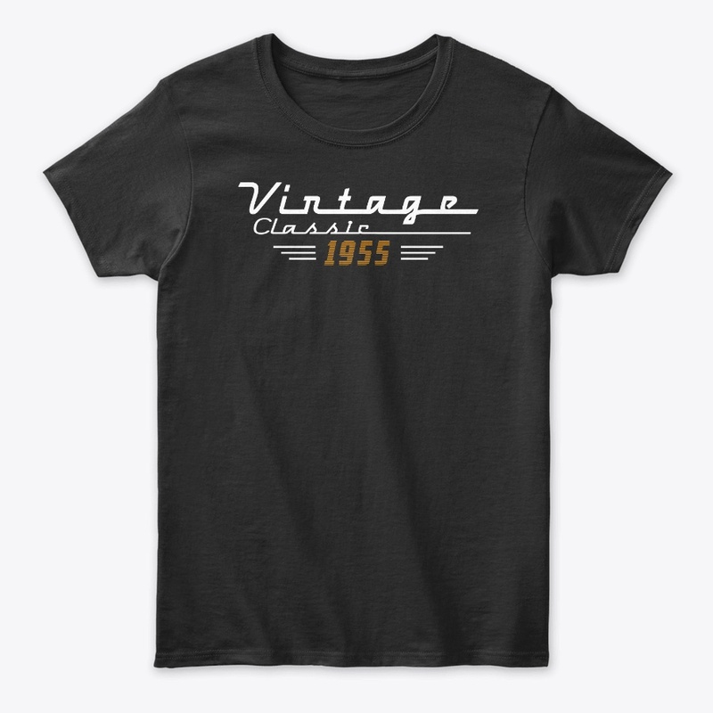 Vintage Classic 1955 Birthday Tee Shirt