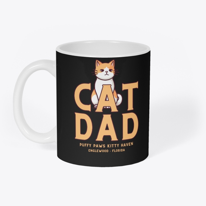 Cat Dad - Orange