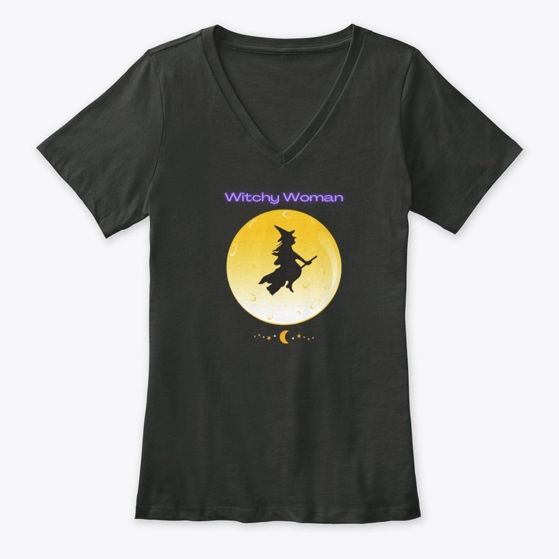 Witchy Woman Halloween T Shirt