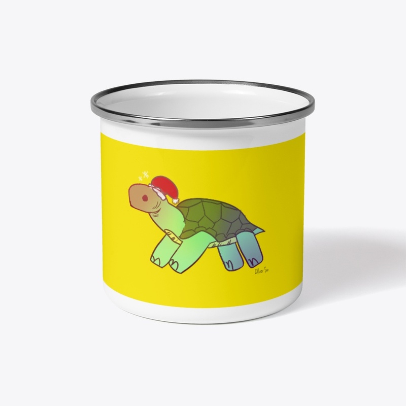 Christmas Rainbow Turtle