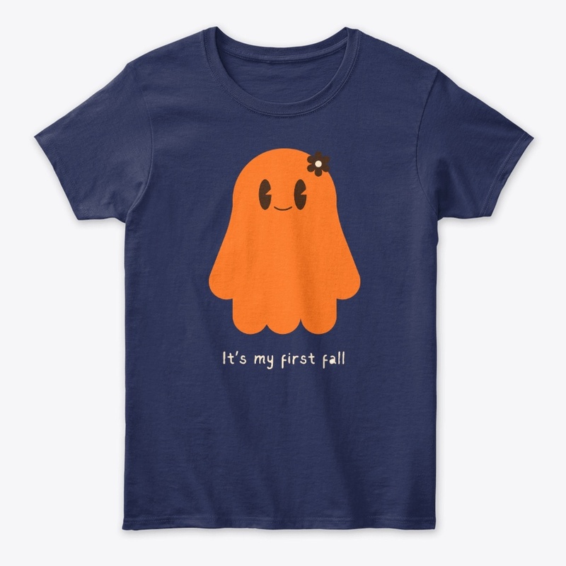 Its My First Fall Cute Boo Ghost Vibes