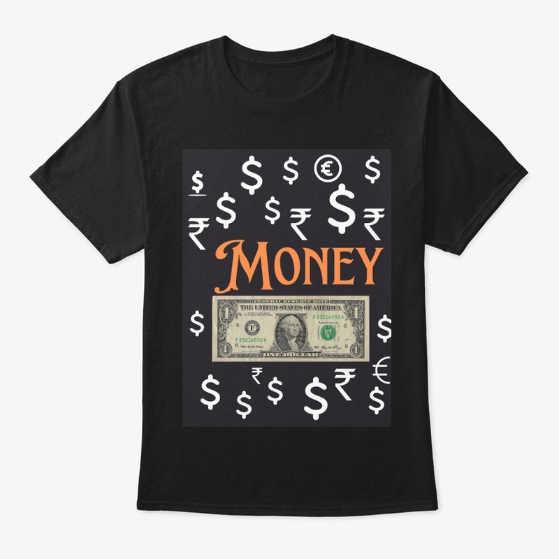 "Money " Printed T-shirts