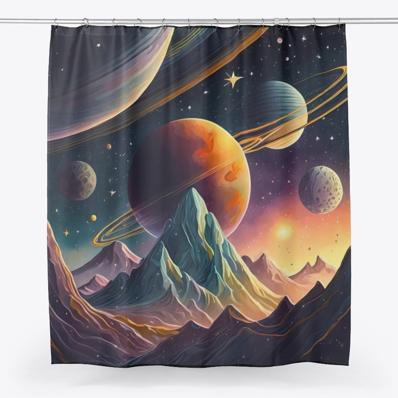 Planets and mountains