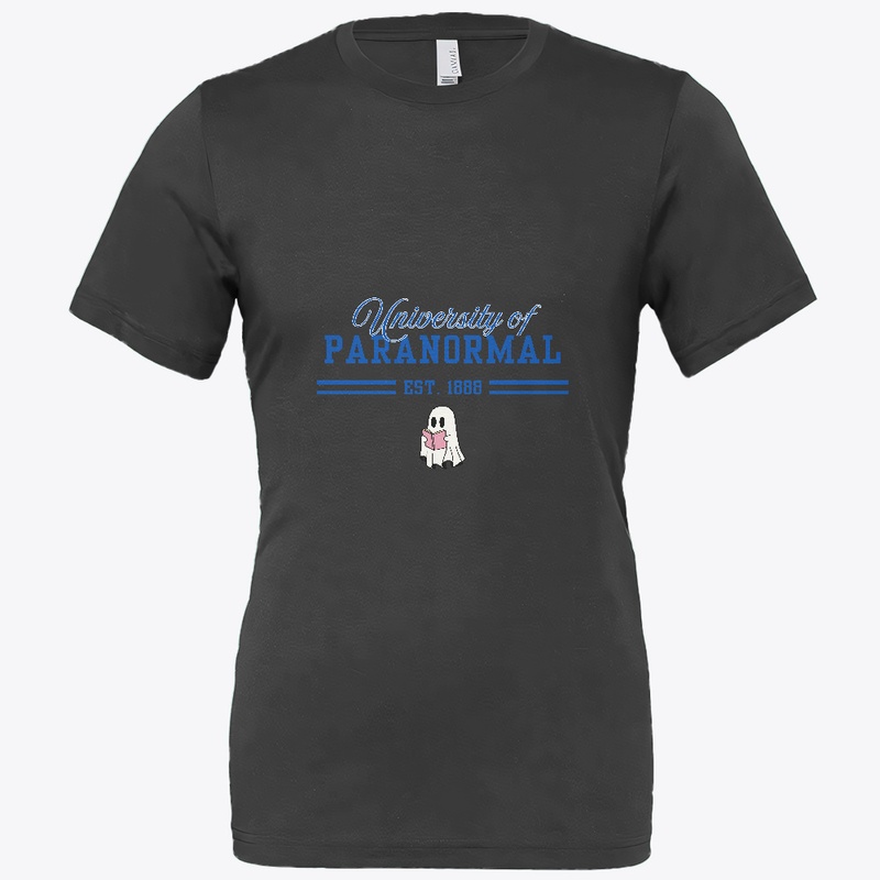 Univercity of Paranormal Blue letters 