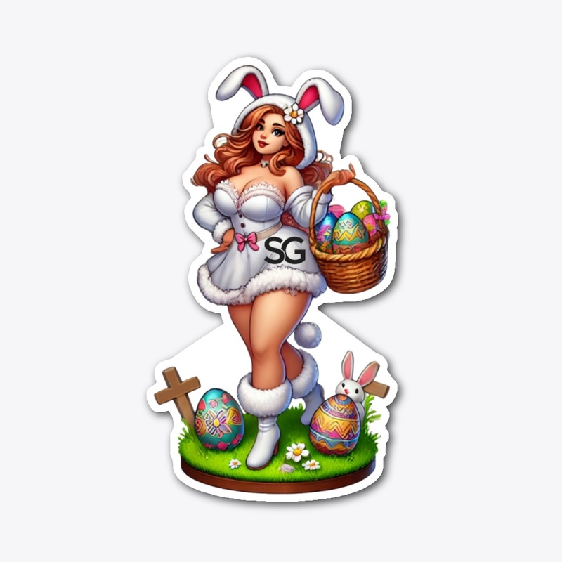 Cute Easter Bunny Girl