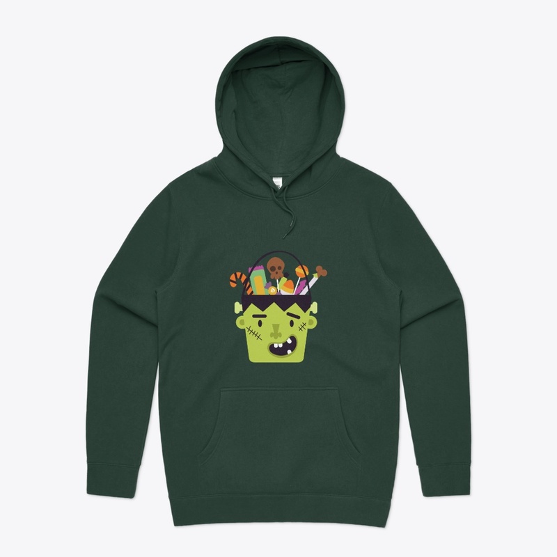  Frankenstein's Head Candy Bucket