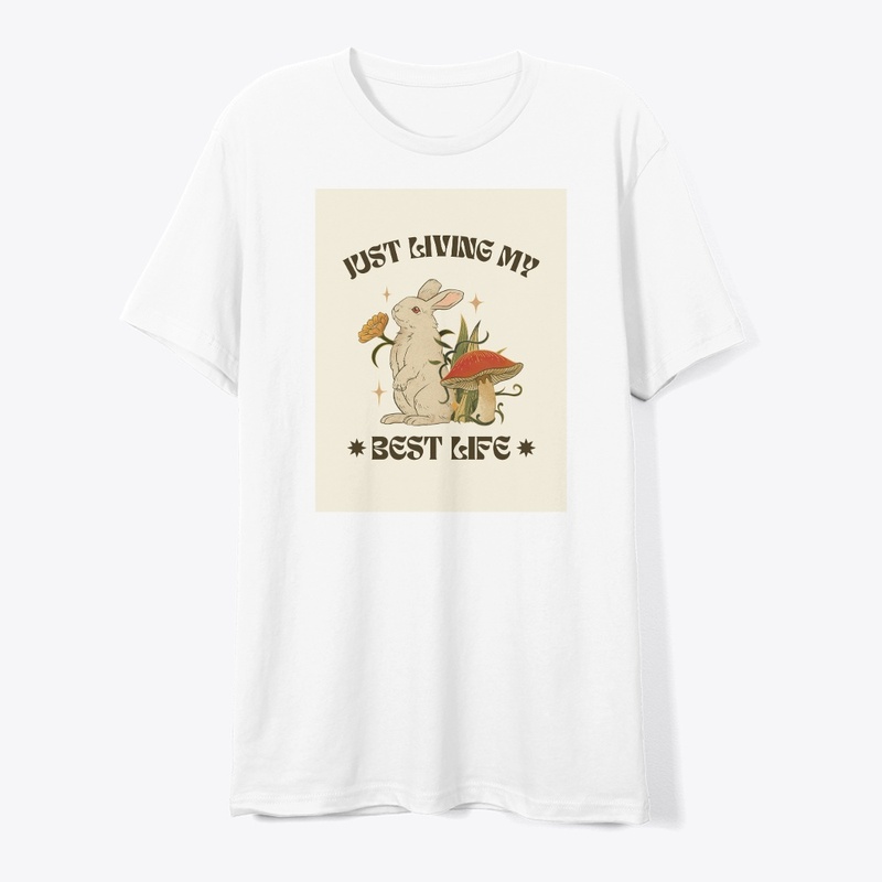 Just living my best life t-shirt design 