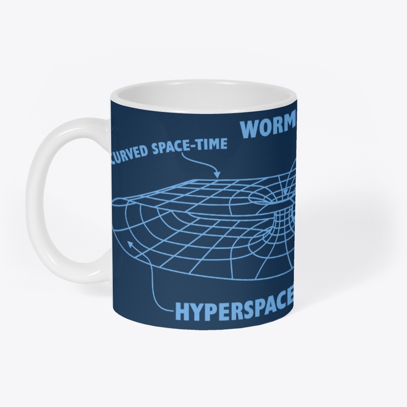 3D Diagram of a Wormhole