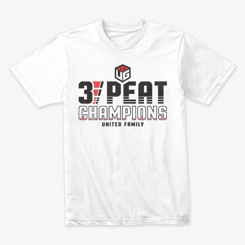 3 Time Champion Merch [White]