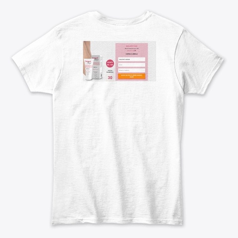 Sensual Shape Italy White T-Shirt Back