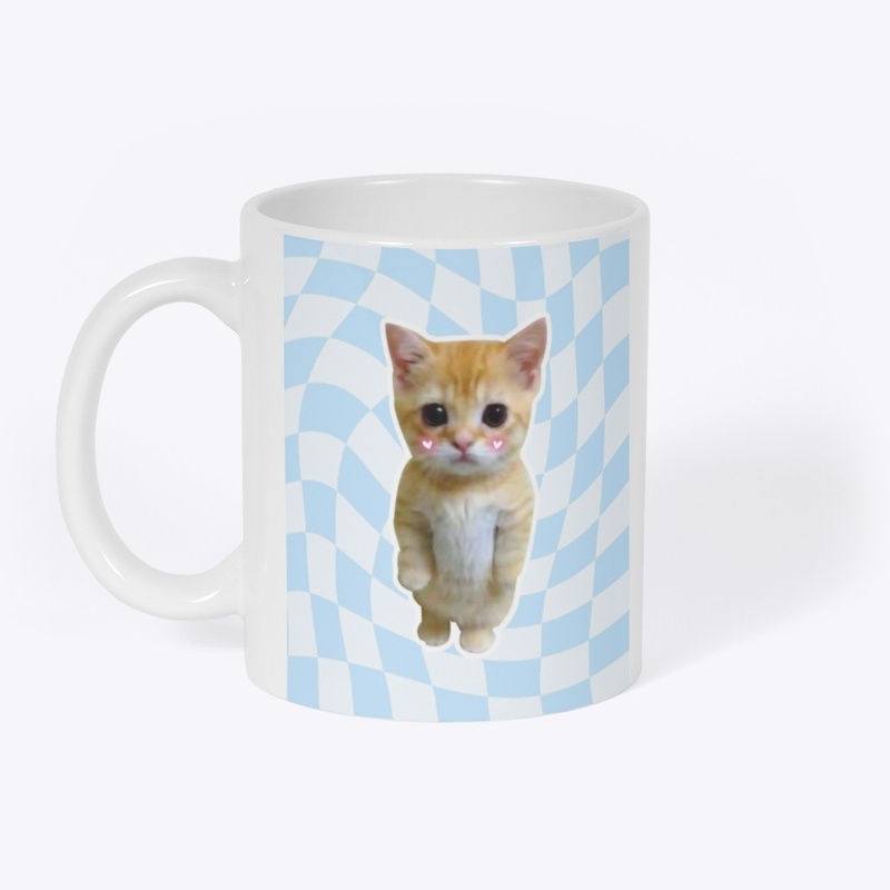 Meme cat (blue)