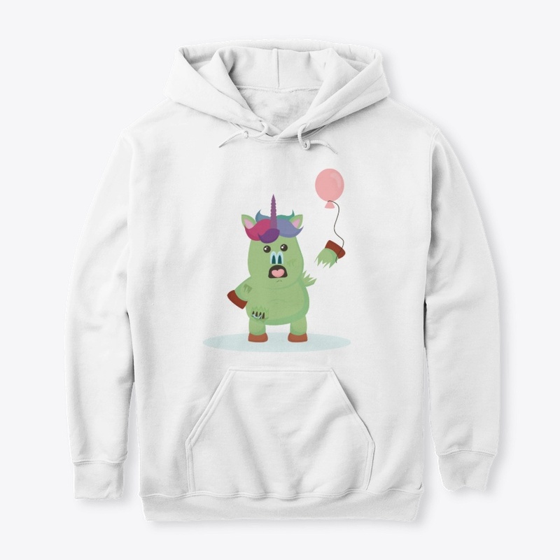Zombie Unicorn With A balloon