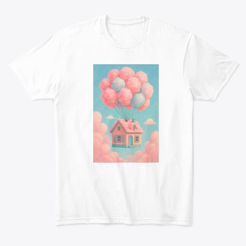 Cotton Candy Flying House
