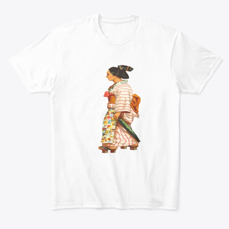 日本人女性 T シャツ - 日本への愛をファッショナブルに表現