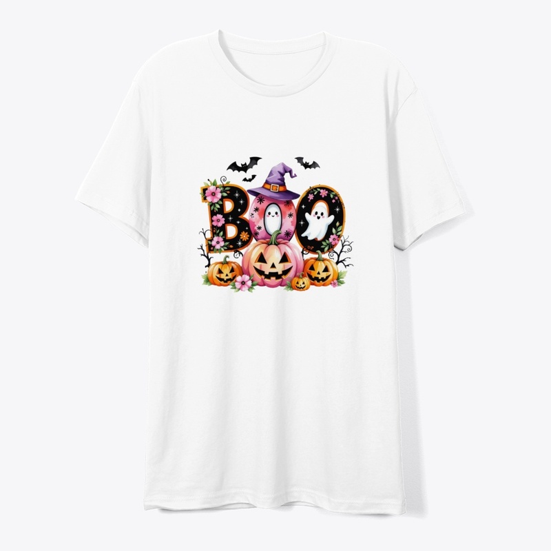 BOO Halloween Ghost Design