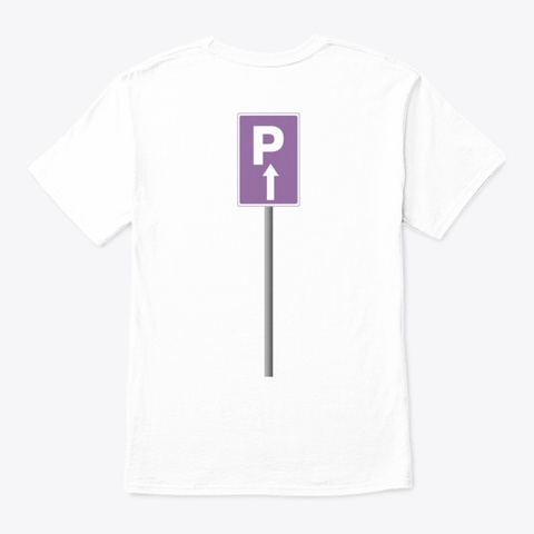 Palo Tee White Kaos Back
