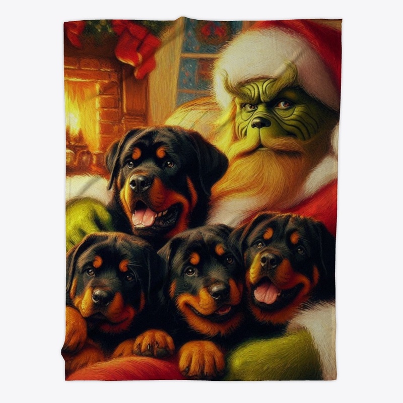 Rottweiler's Christmas Eve