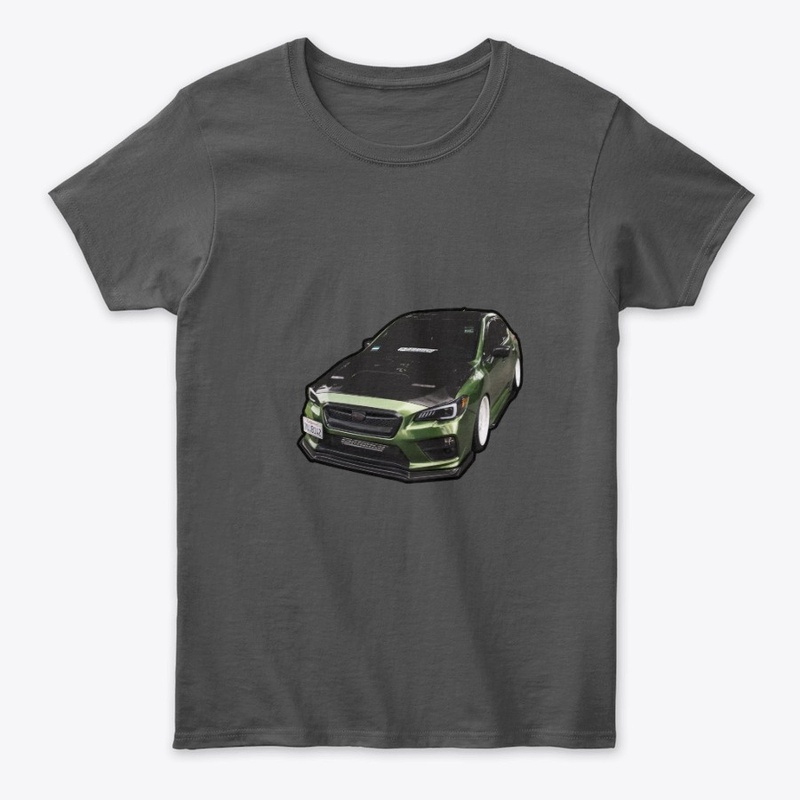 Green 17’ Subie WRX