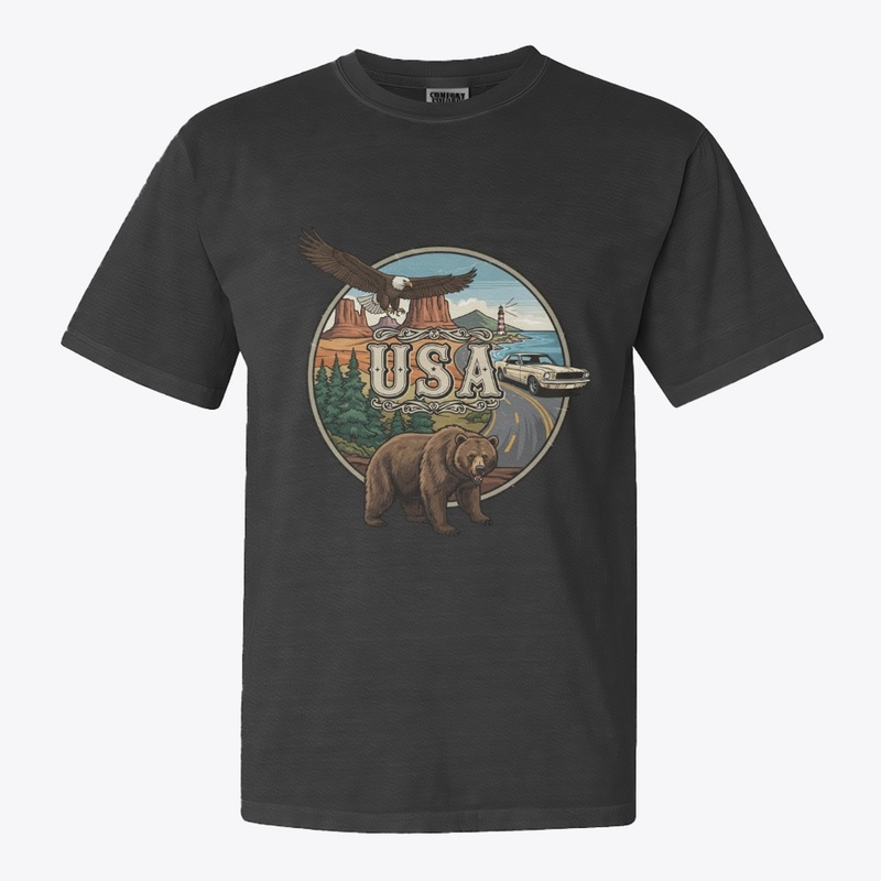 USA Nature Explore Travel Badge