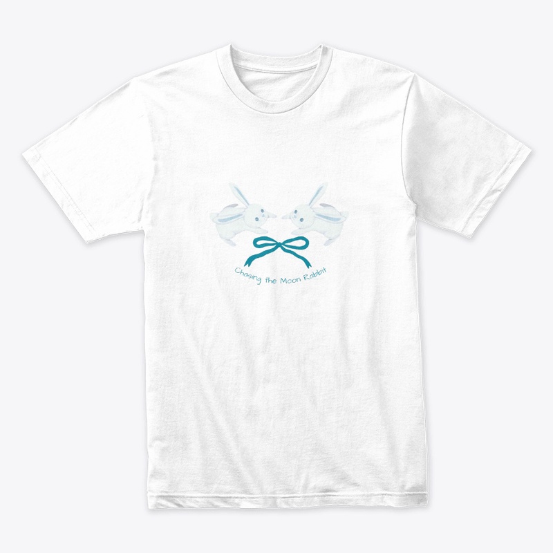 adorable rabbit-and-bow design 